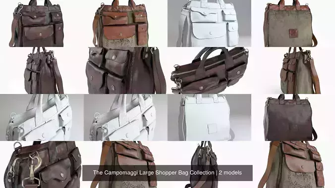 The Campomaggi Large Shopper Bag Collection