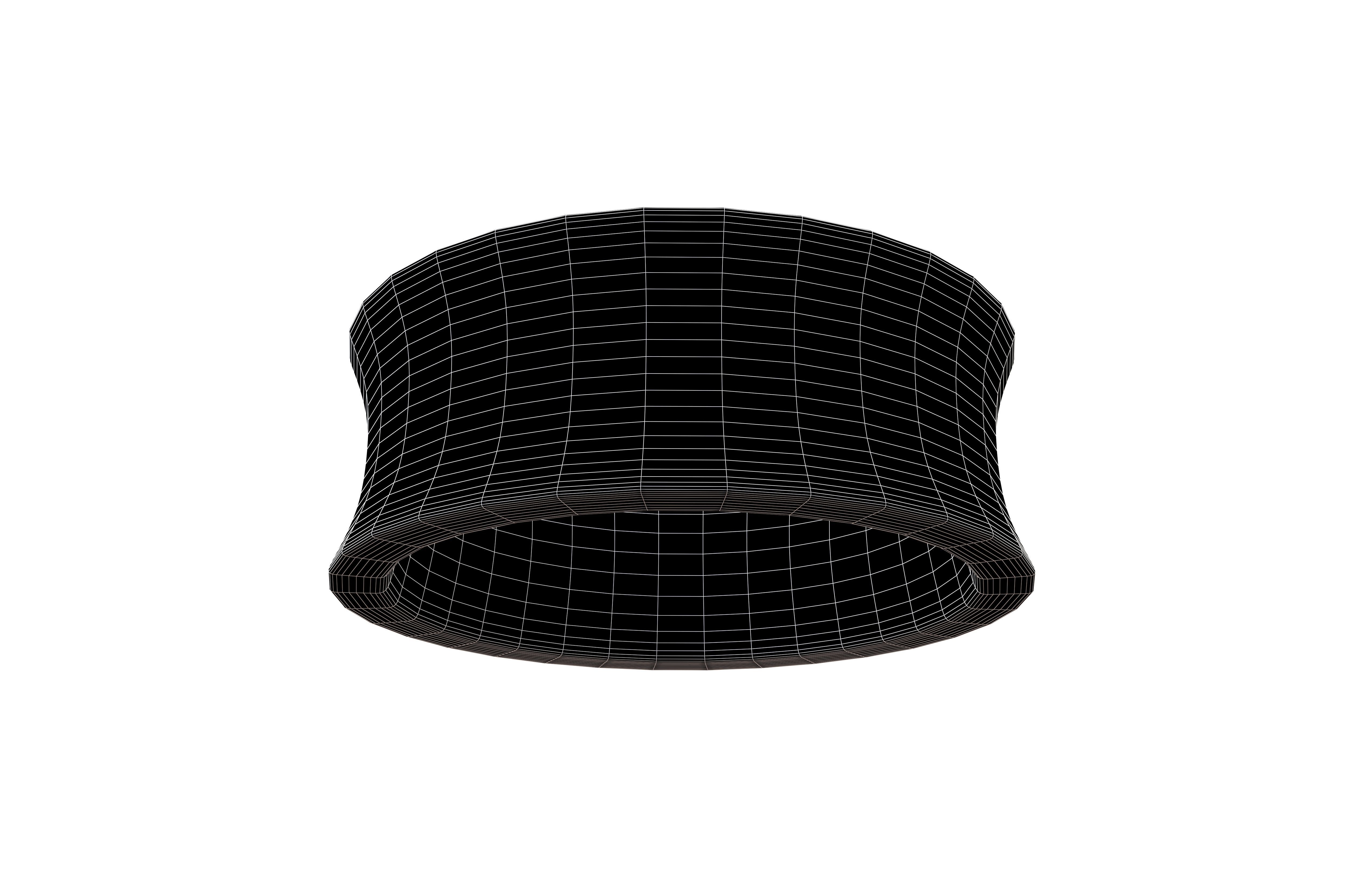 Simple Concave Ring V1 004 Low-poly 3D model_4