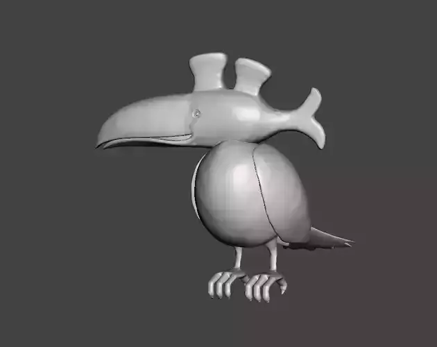 South Bird One piece 3D Model