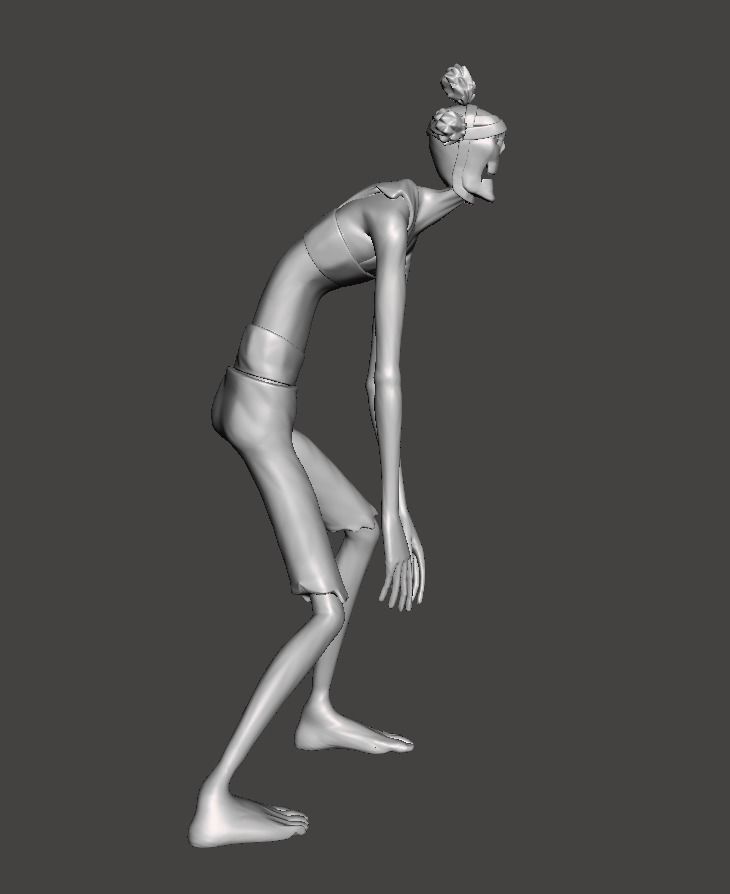 Zombie Thriller Bark 3D Model 3D print model_1