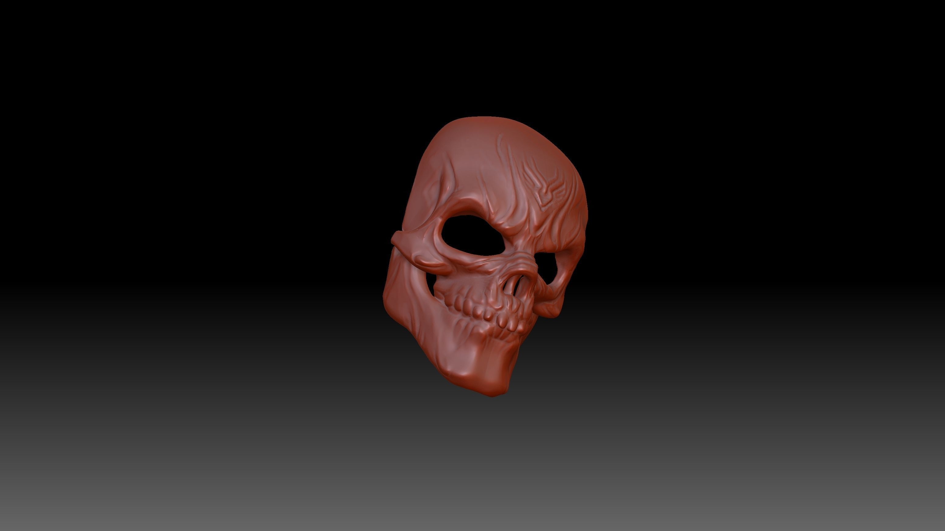 Skull 3D model_1