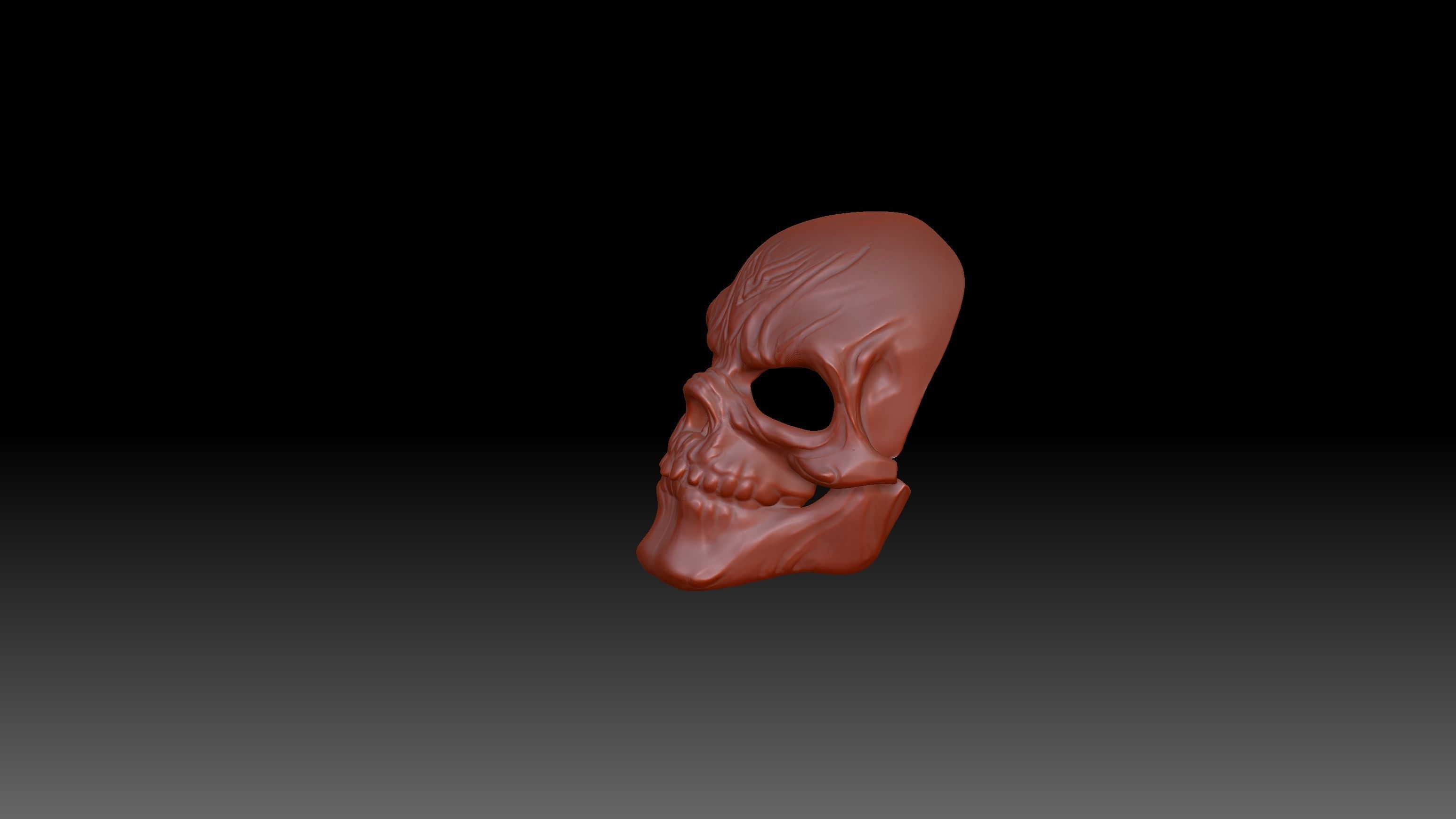 Skull 3D model_2