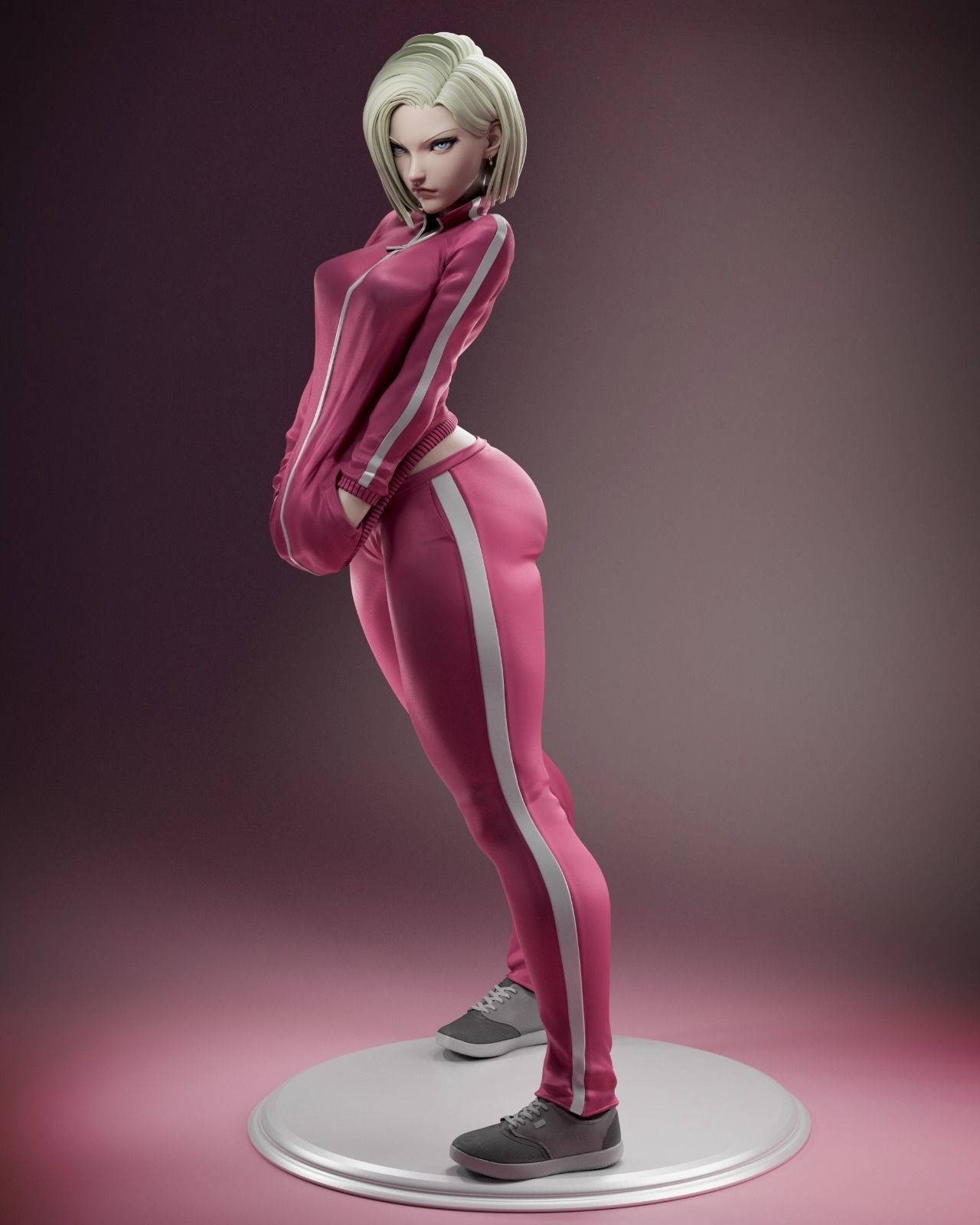 Android 18 3D Print 3D print model_4