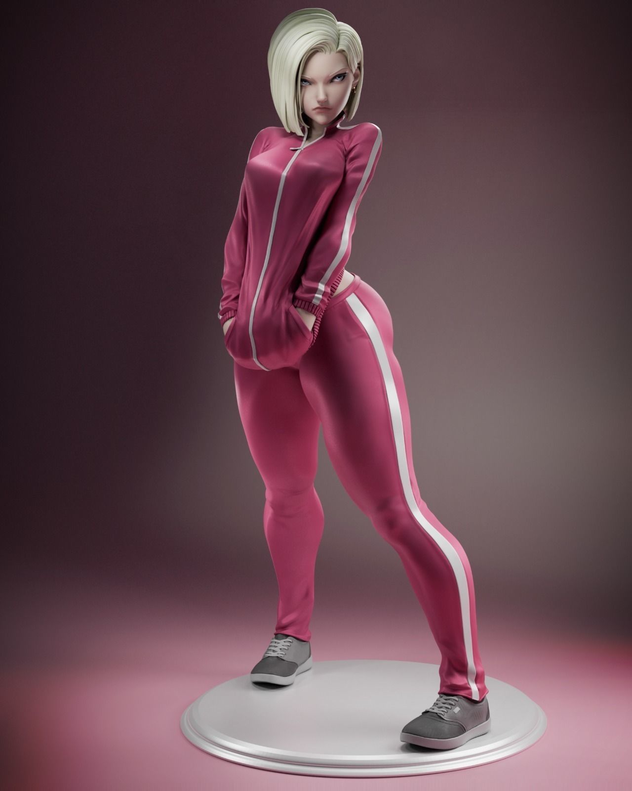 Android 18 3D Print 3D print model_2