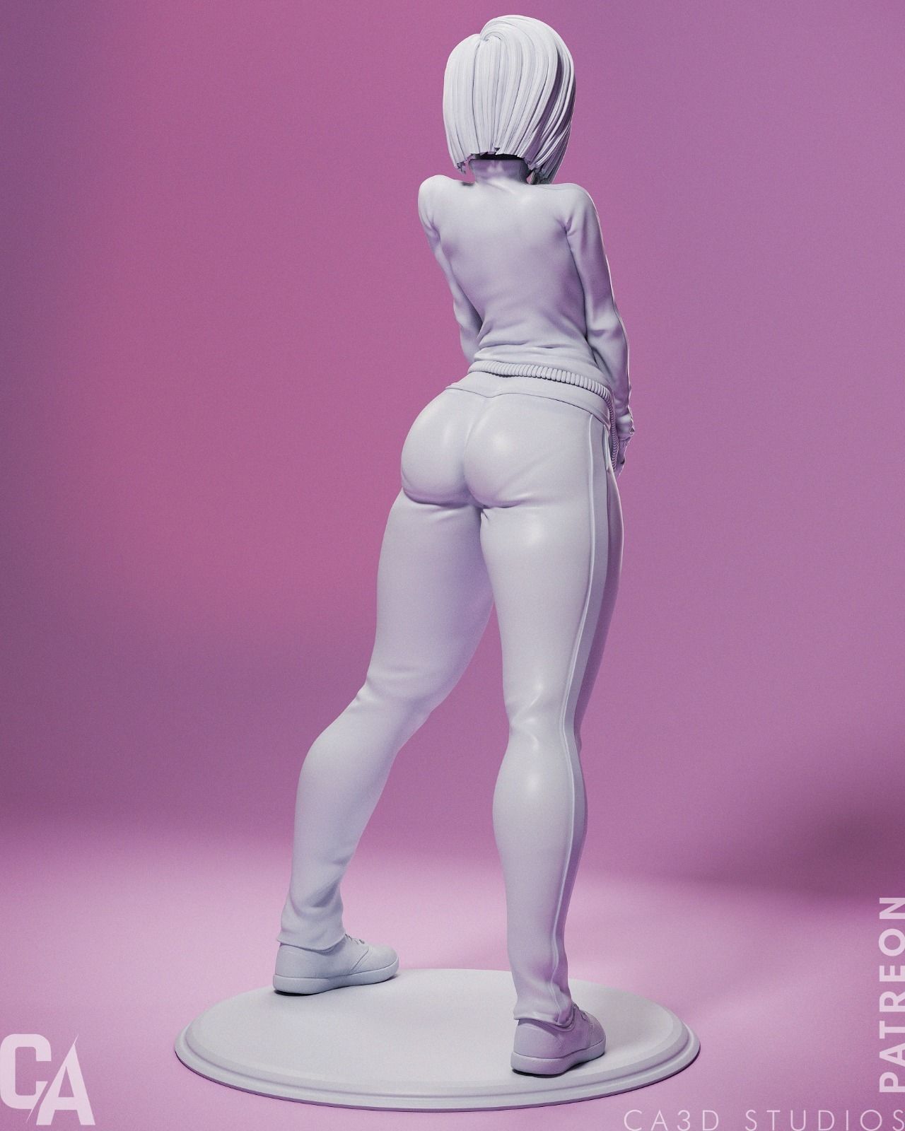 Android 18 3D Print 3D print model_7
