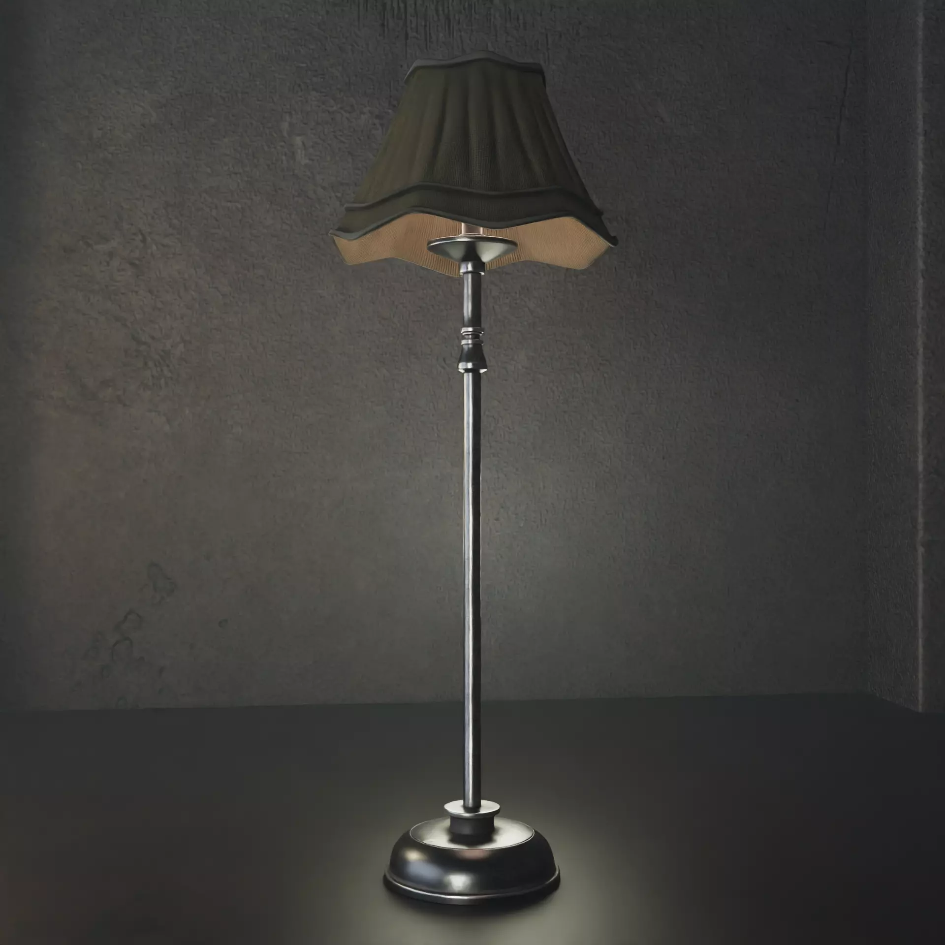 Lamp Floor 3D model_0