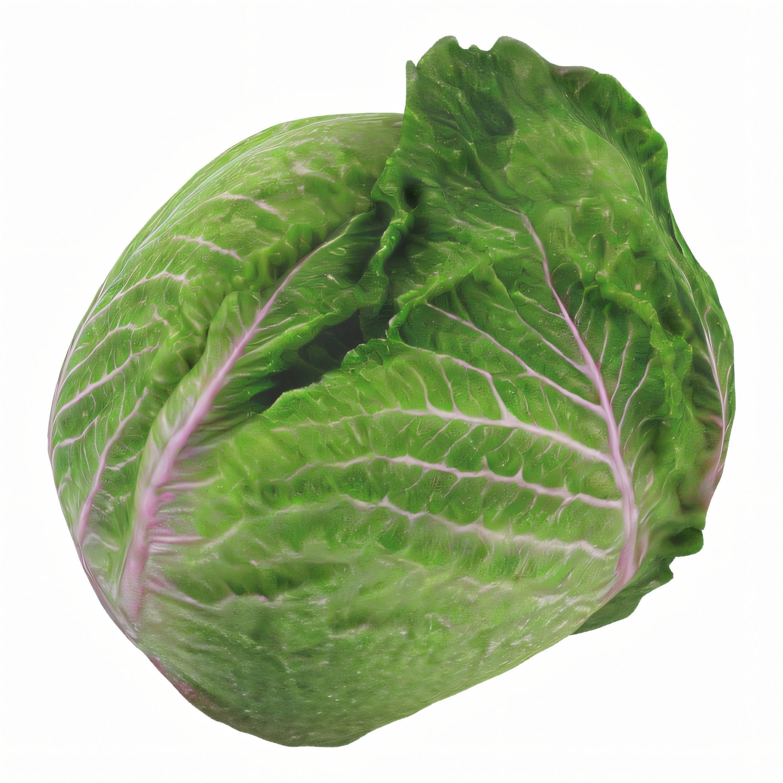 Hyper-Realistic Lettuce 3D model_9