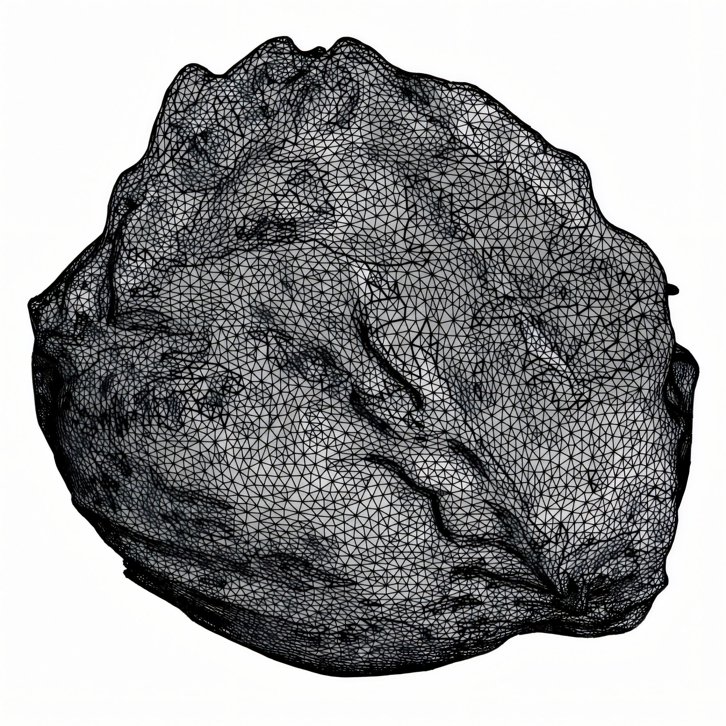 Hyper-Realistic Lettuce 3D model_8