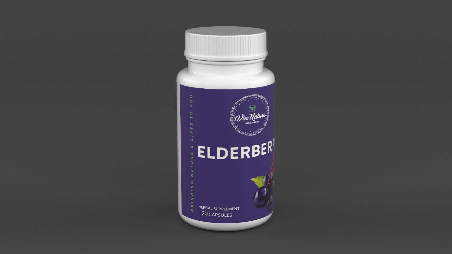 Herbal Supplement 3D model_3