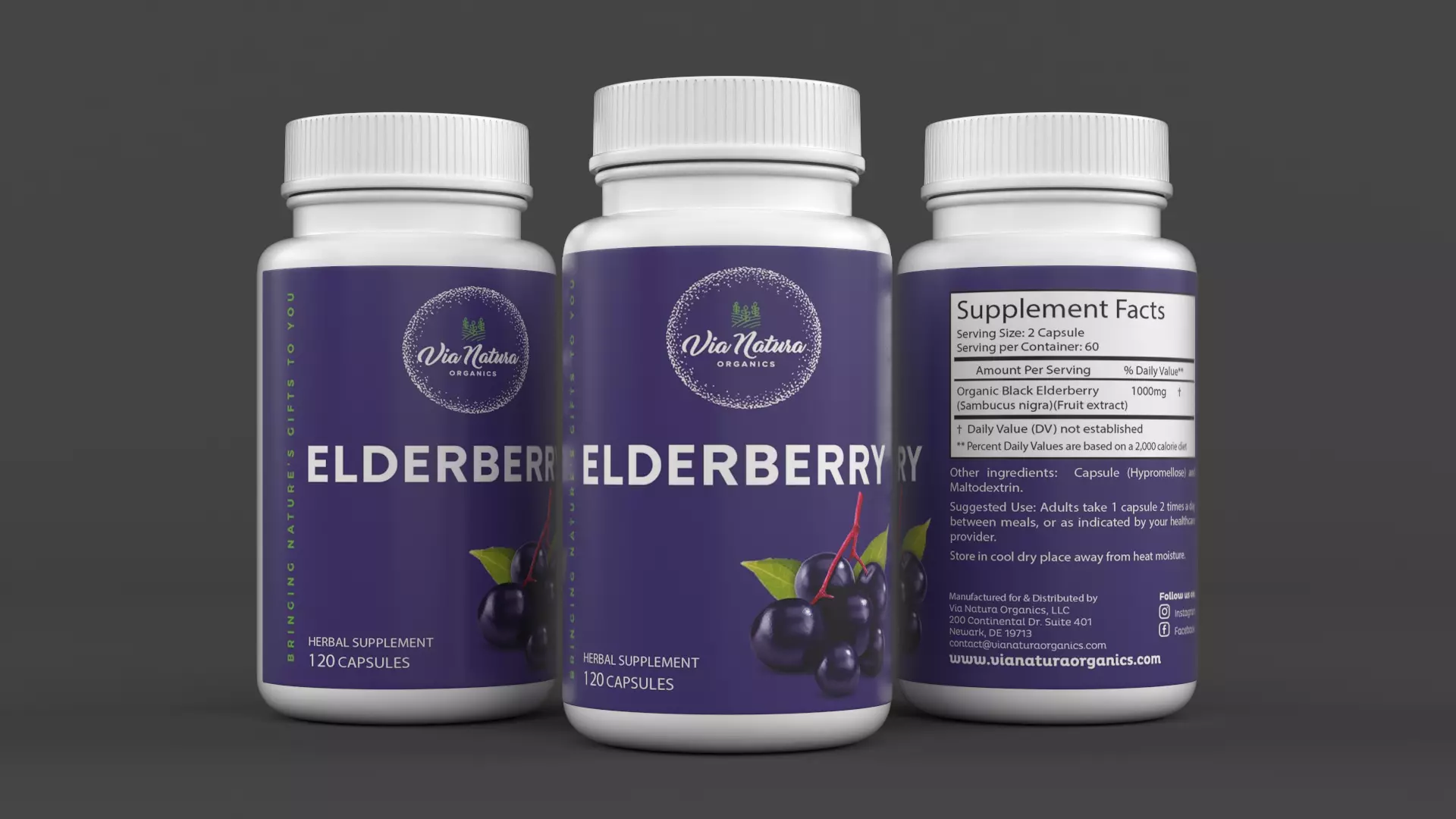 Herbal Supplement 3D model_0