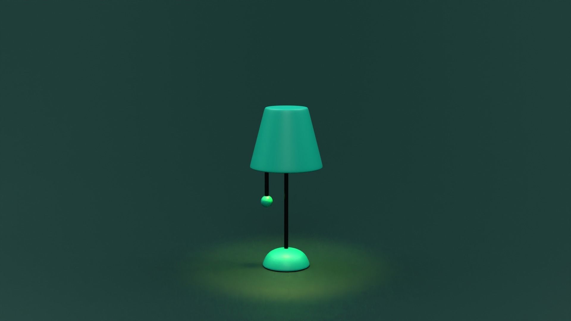 8 Stylized Low Poly Lamps Set Low-poly 3D model_8