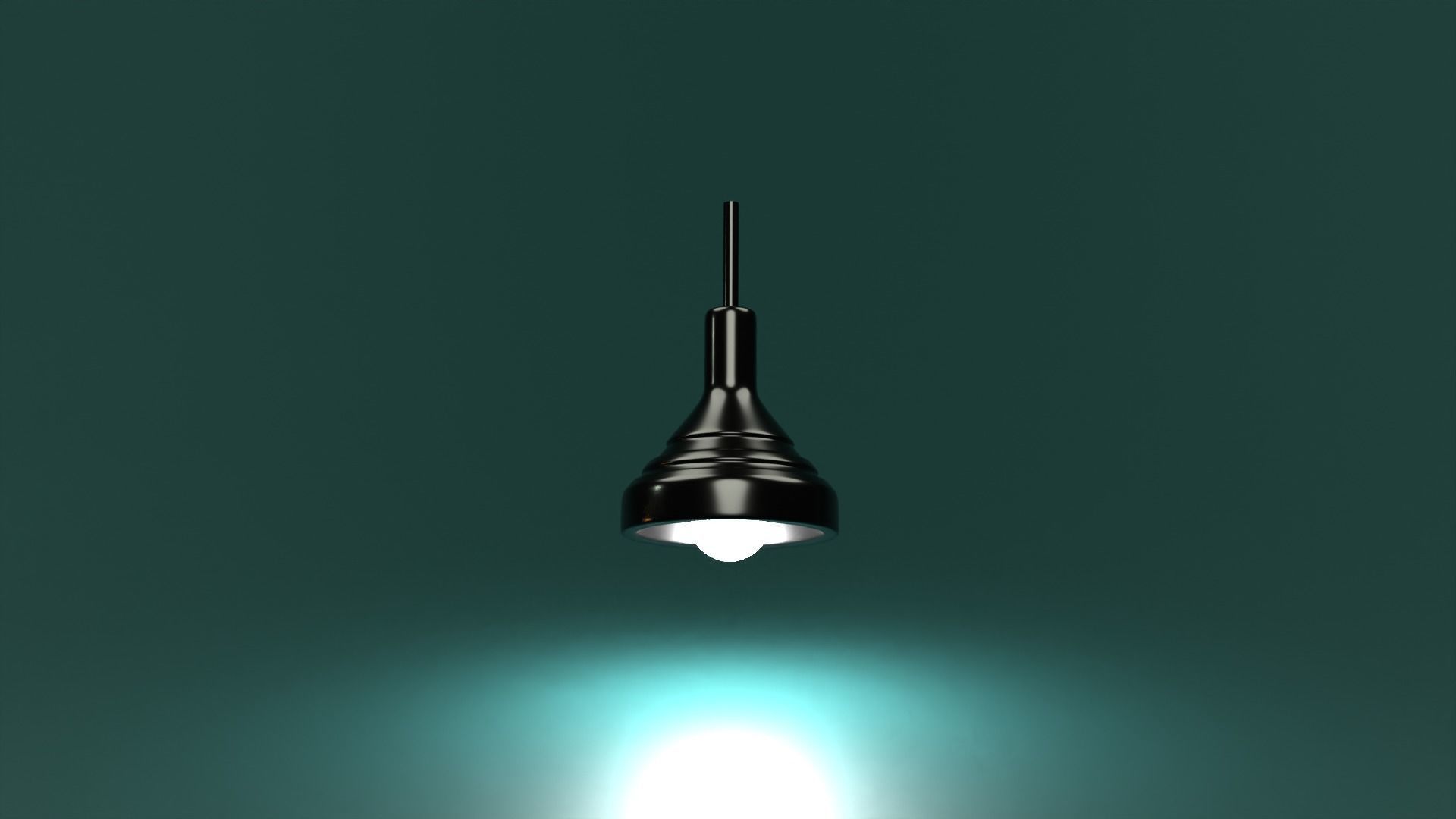 8 Stylized Low Poly Lamps Set Low-poly 3D model_3