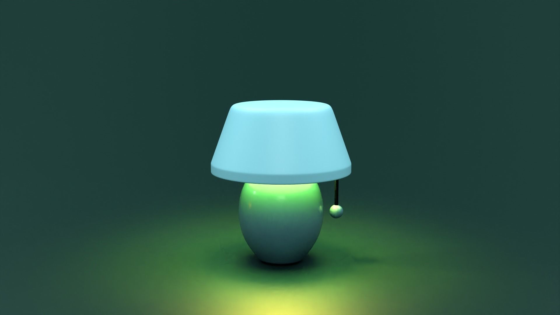 8 Stylized Low Poly Lamps Set Low-poly 3D model_7