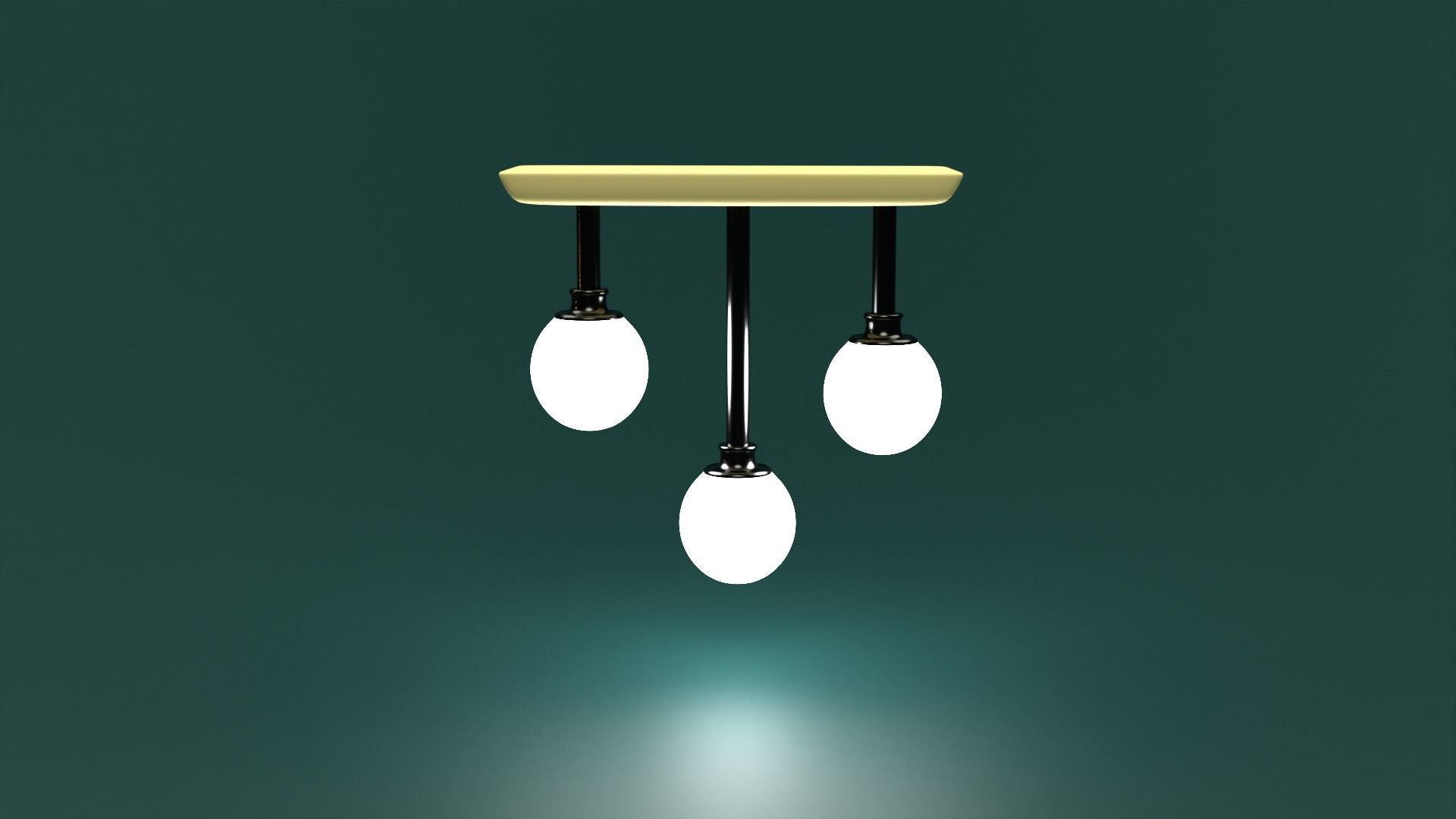 8 Stylized Low Poly Lamps Set Low-poly 3D model_4