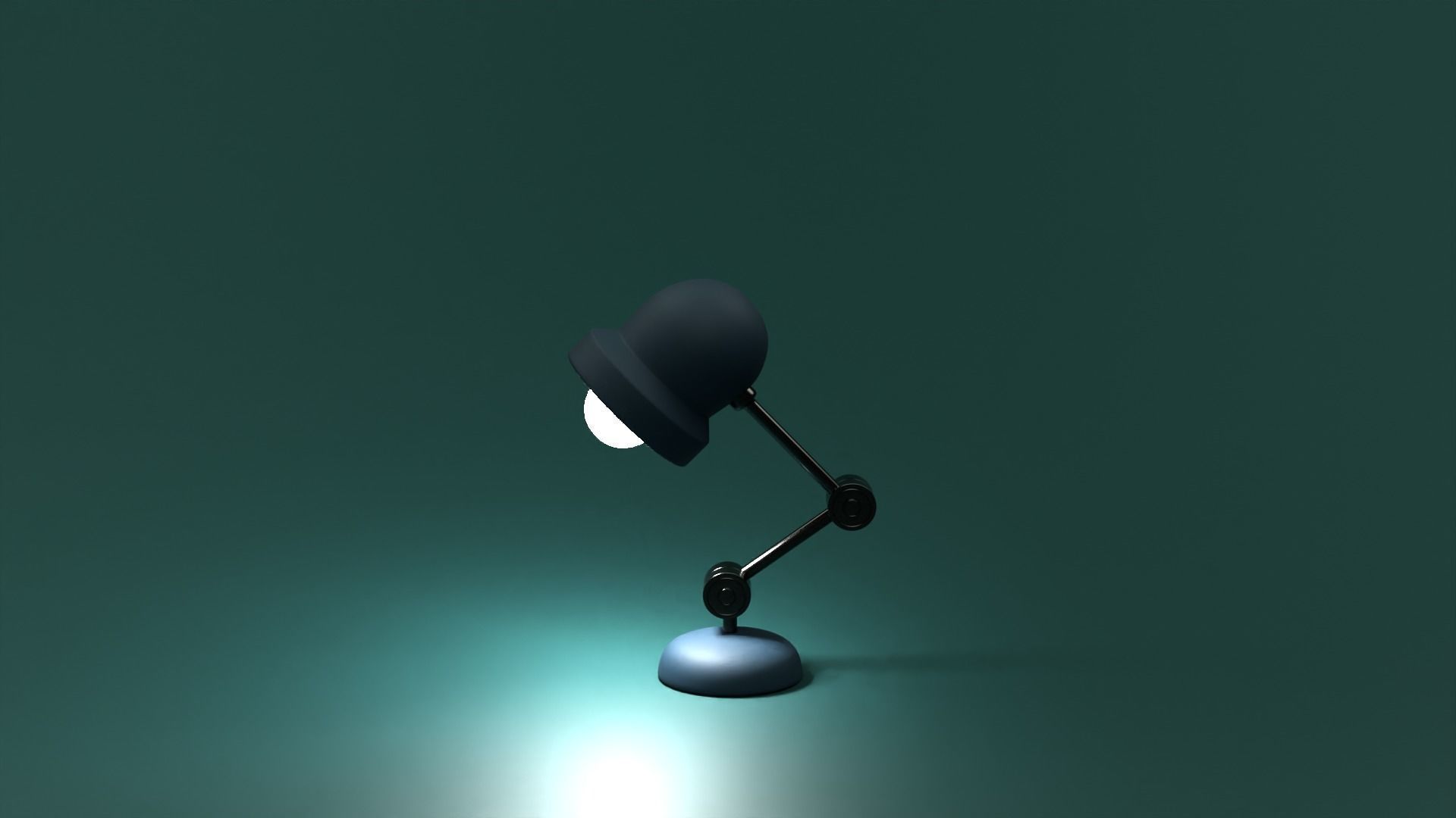 8 Stylized Low Poly Lamps Set Low-poly 3D model_5