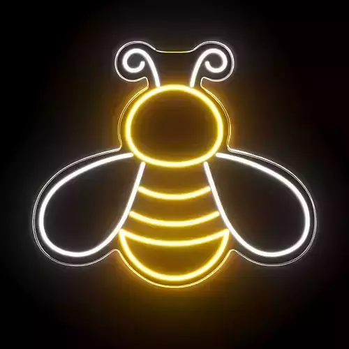 Bee Neon Sign