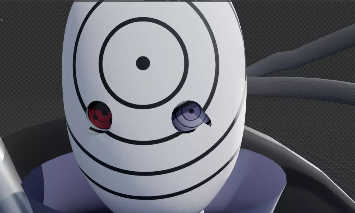 OBITO FROM NARUTO SHIPPUDEN 3D model