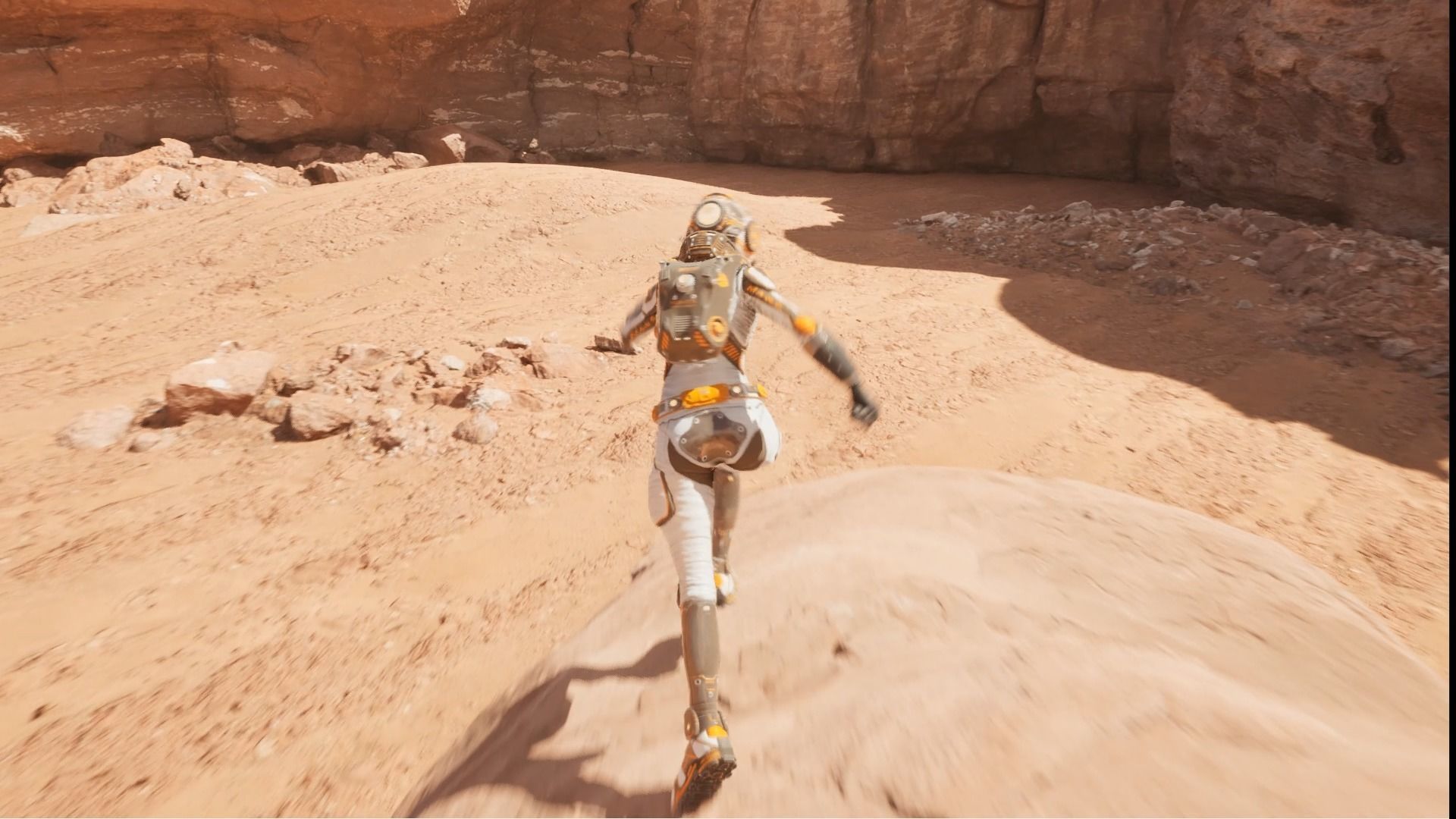 Mars Suit - Female Low-poly 3D model_27