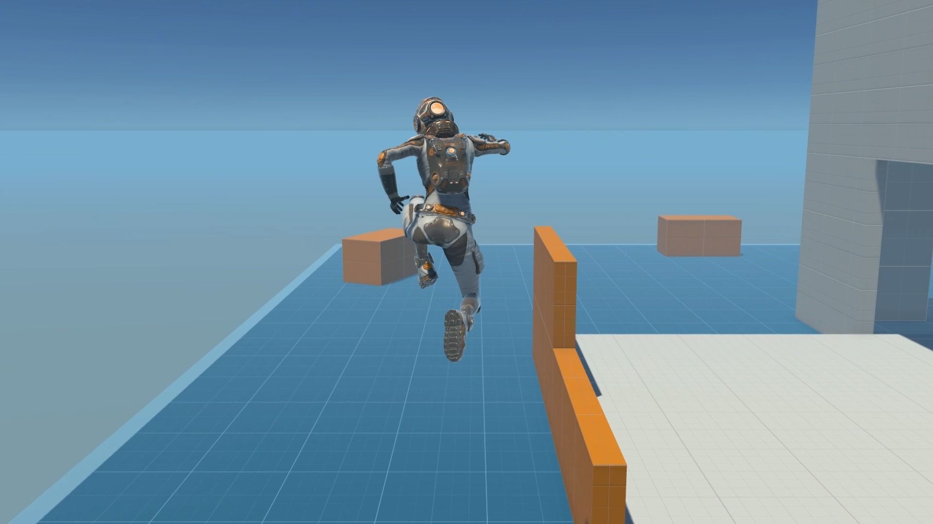 Mars Suit - Female Low-poly 3D model_20