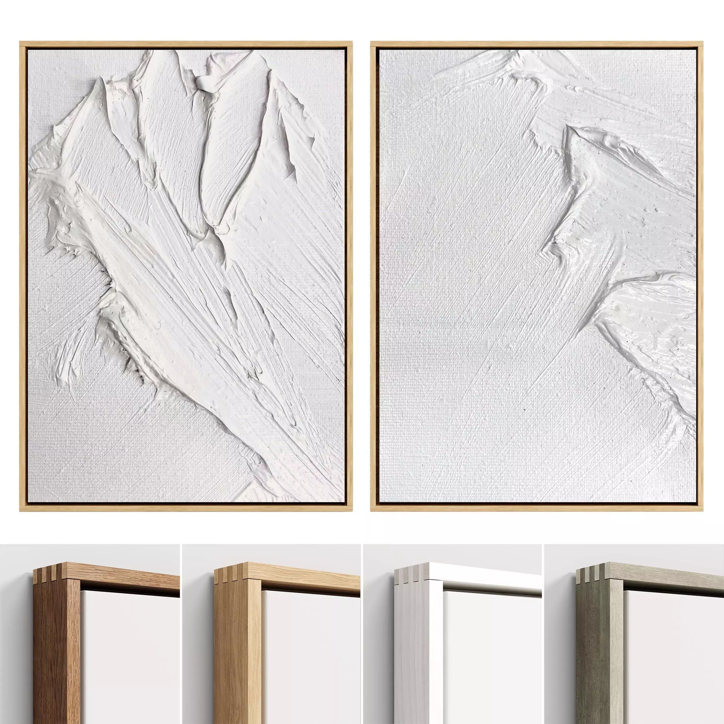 Plaster Two Frame 26 Low-poly 3D model_0