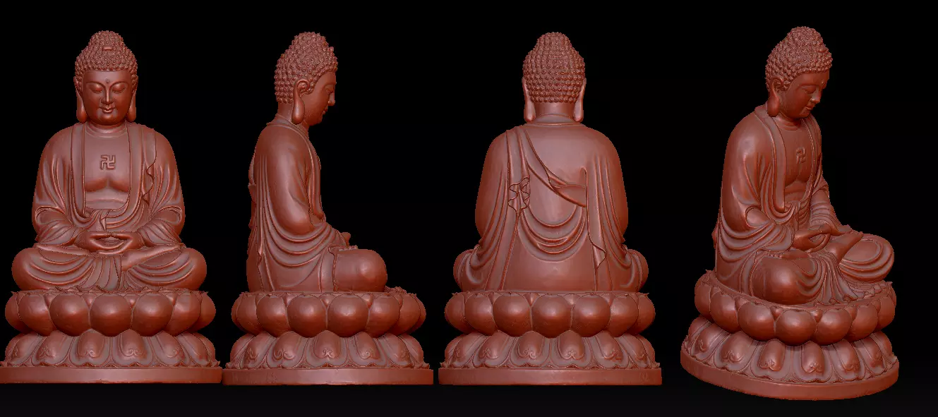 90 model Lots of statues and Buddhist files 5gb 3D print model