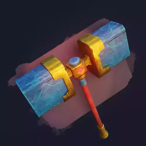 Stylized Hammer Game Ready 