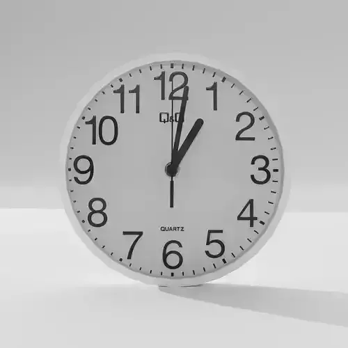 Wall Clock - 3D Model Free 3D model