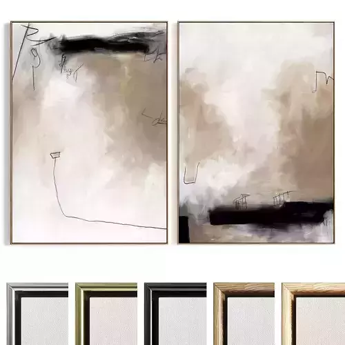 Plaster Two Photo Frame 467