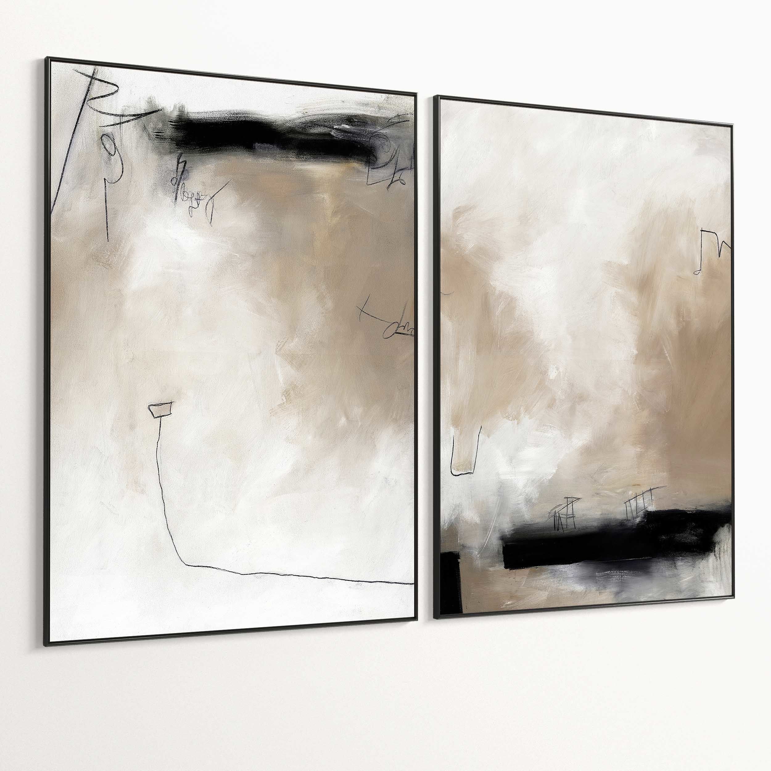 Plaster Two Photo Frame 467 Low-poly 3D model_6