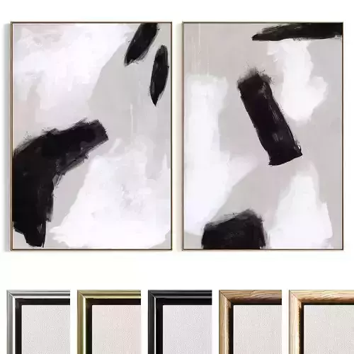 Plaster Two Photo Frame 468