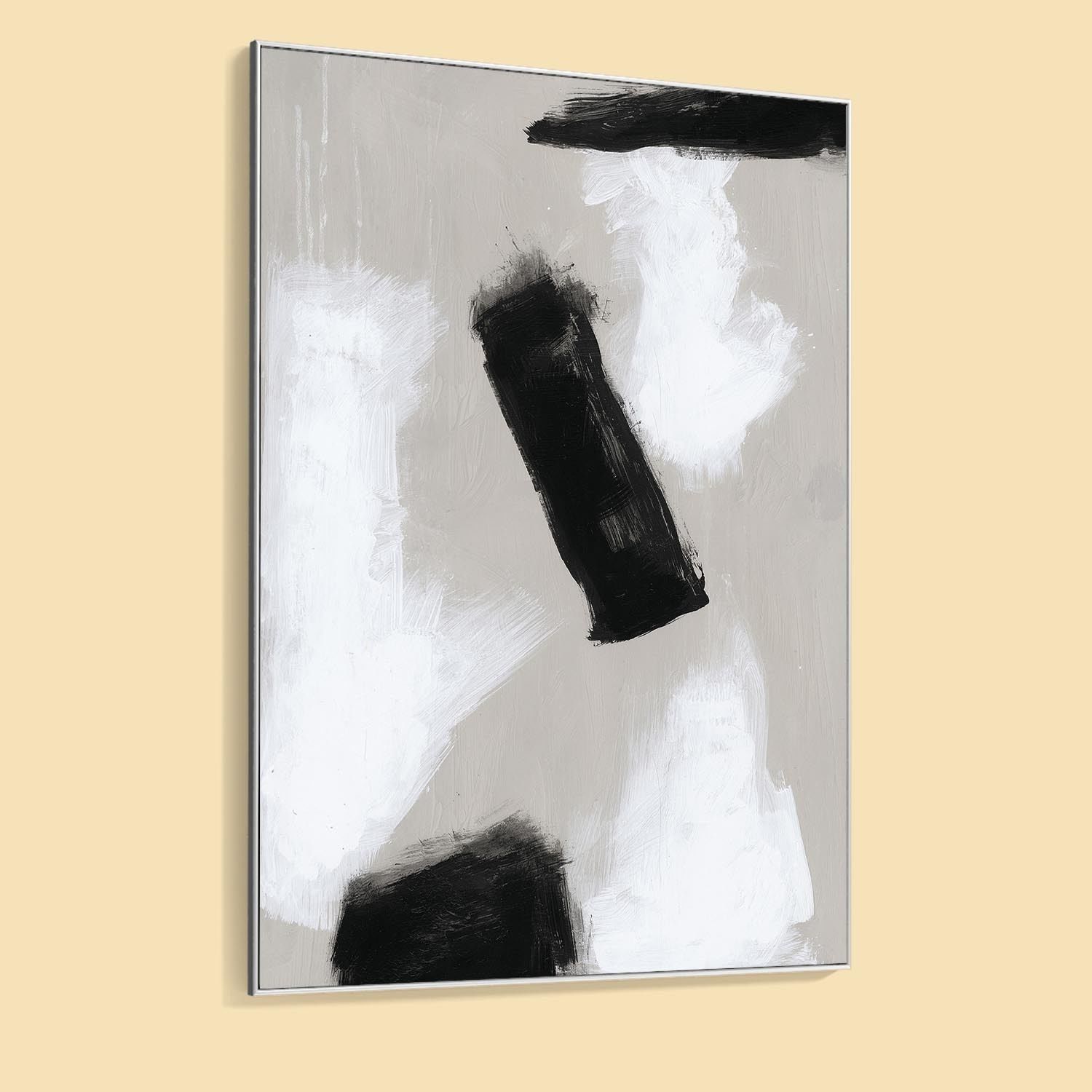 Plaster Two Photo Frame 468 Low-poly 3D model_5