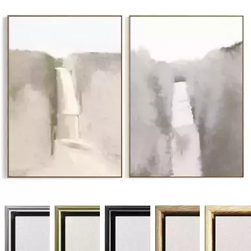 Plaster Two Photo Frame 469