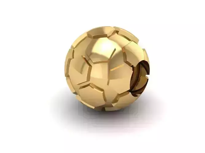 soccer bead charm