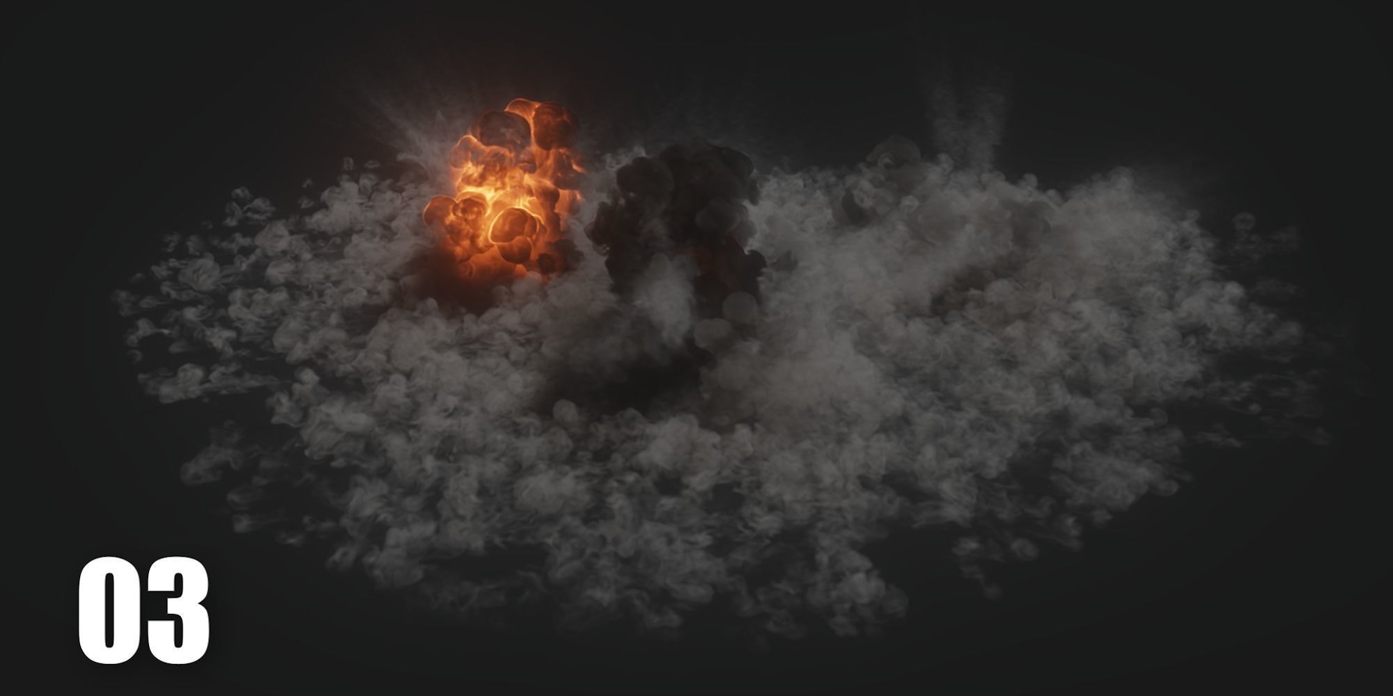 3D Explosions 8 Models 3D model_5