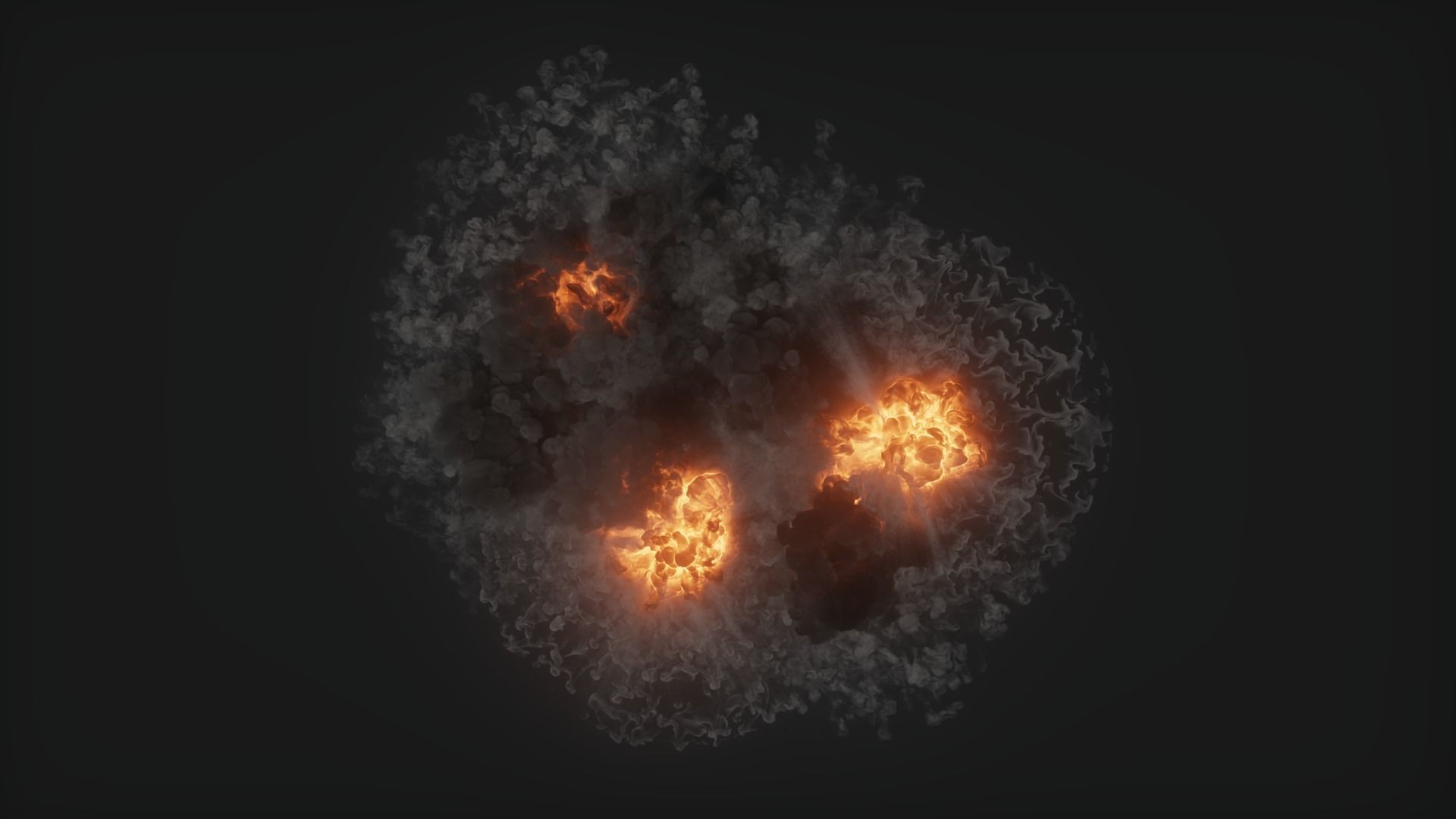 3D Explosions 8 Models 3D model_40