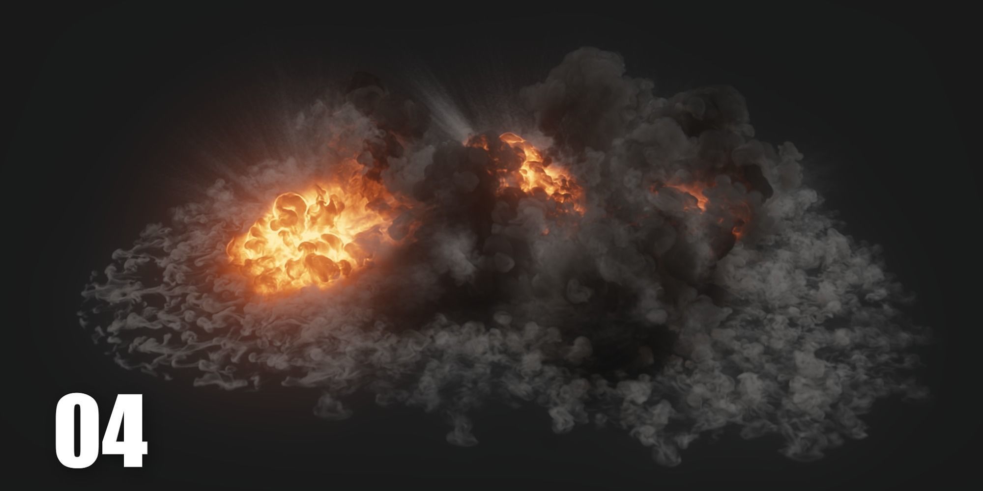 3D Explosions 8 Models 3D model_6