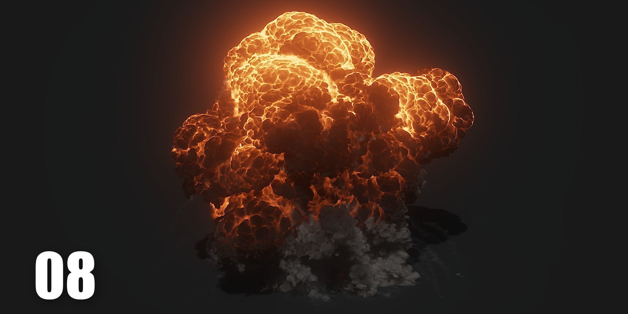3D Explosions 8 Models 3D model_10
