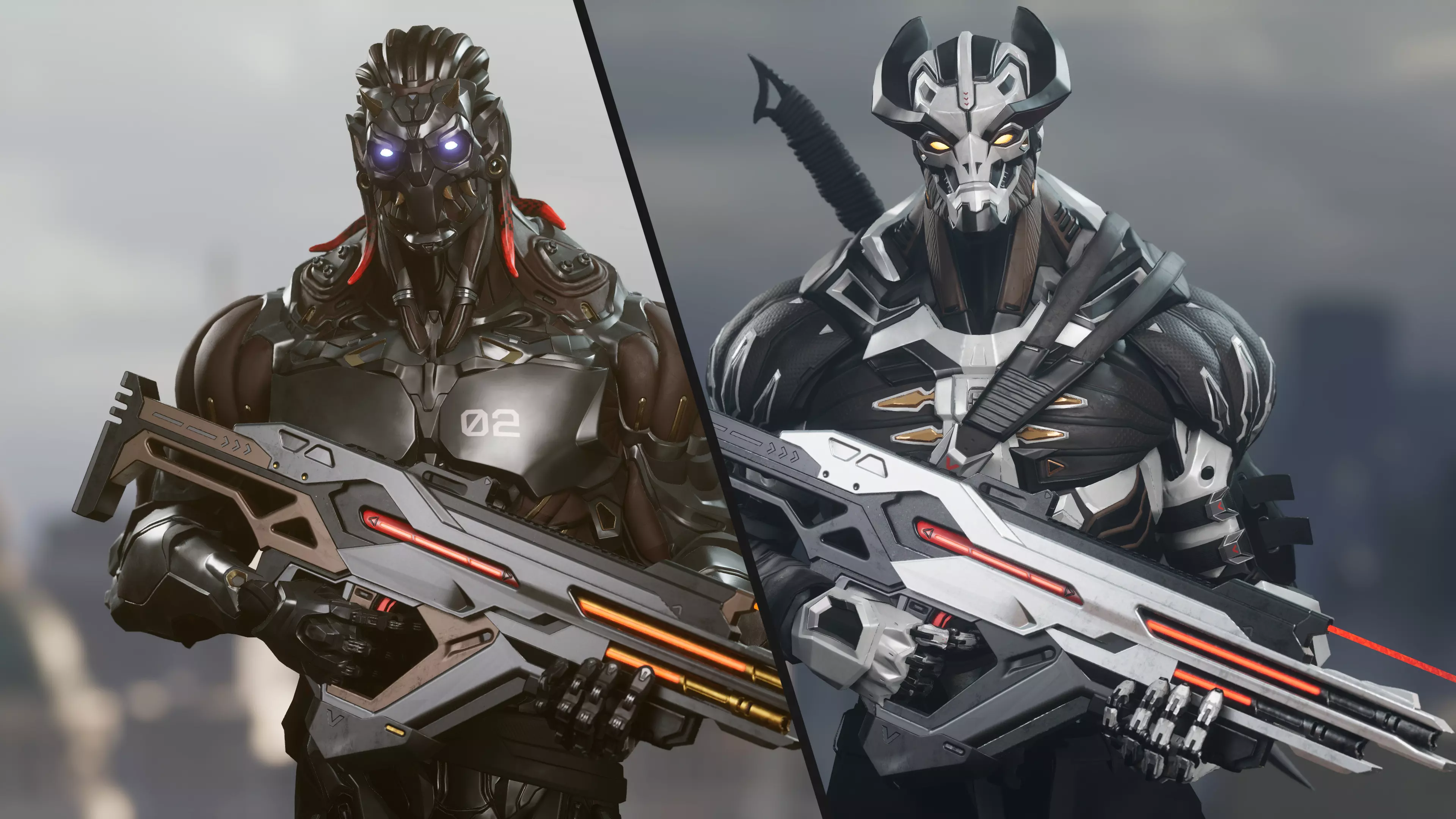 Cuber Ninja Robot Sci fi 3D Model Collection_0