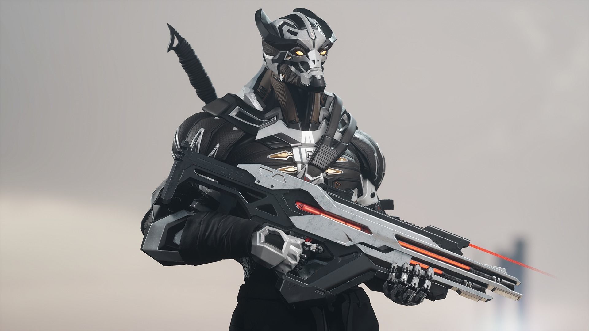 Cuber Ninja Robot Sci fi 3D Model Collection_19