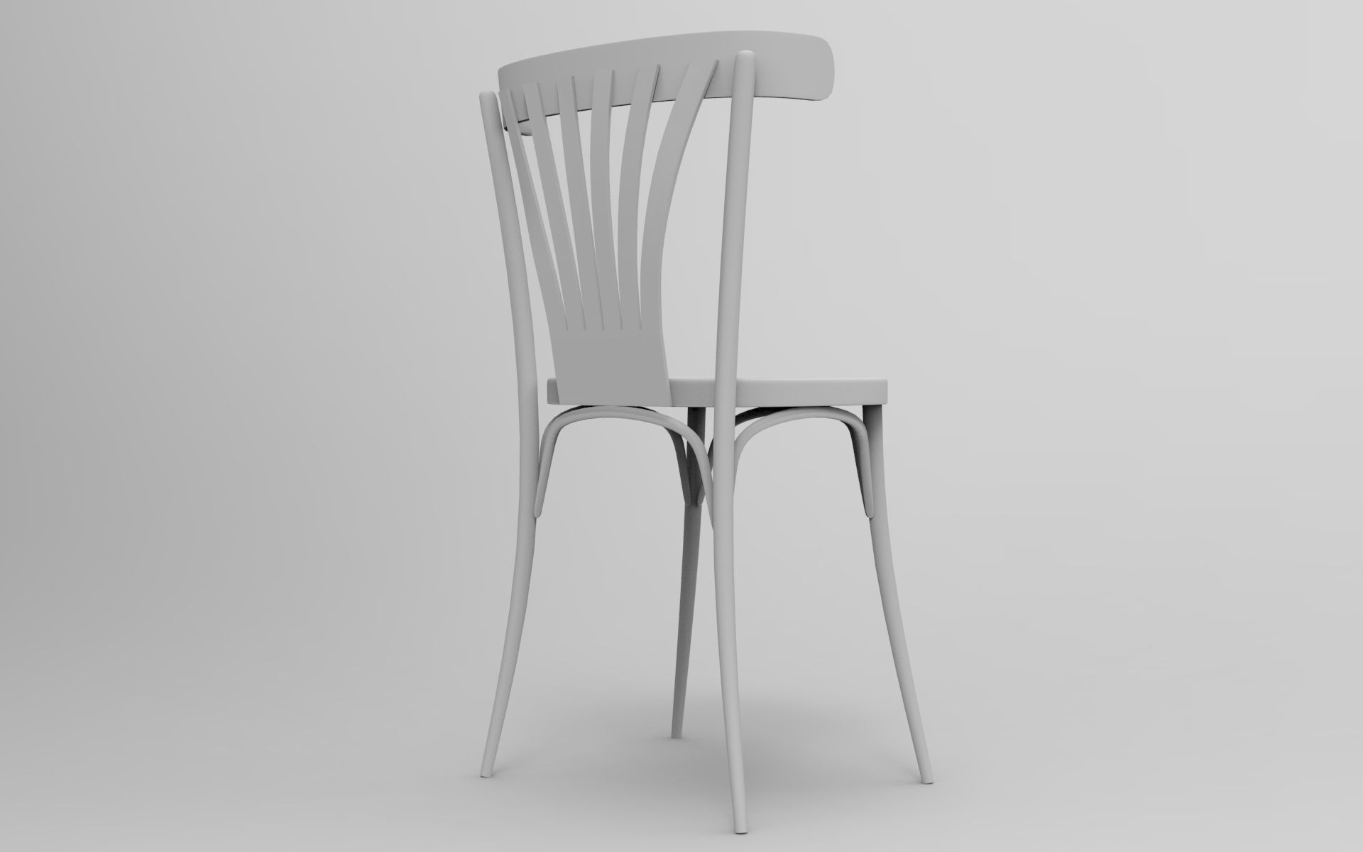 Kips Chair Low-poly 3D model_8