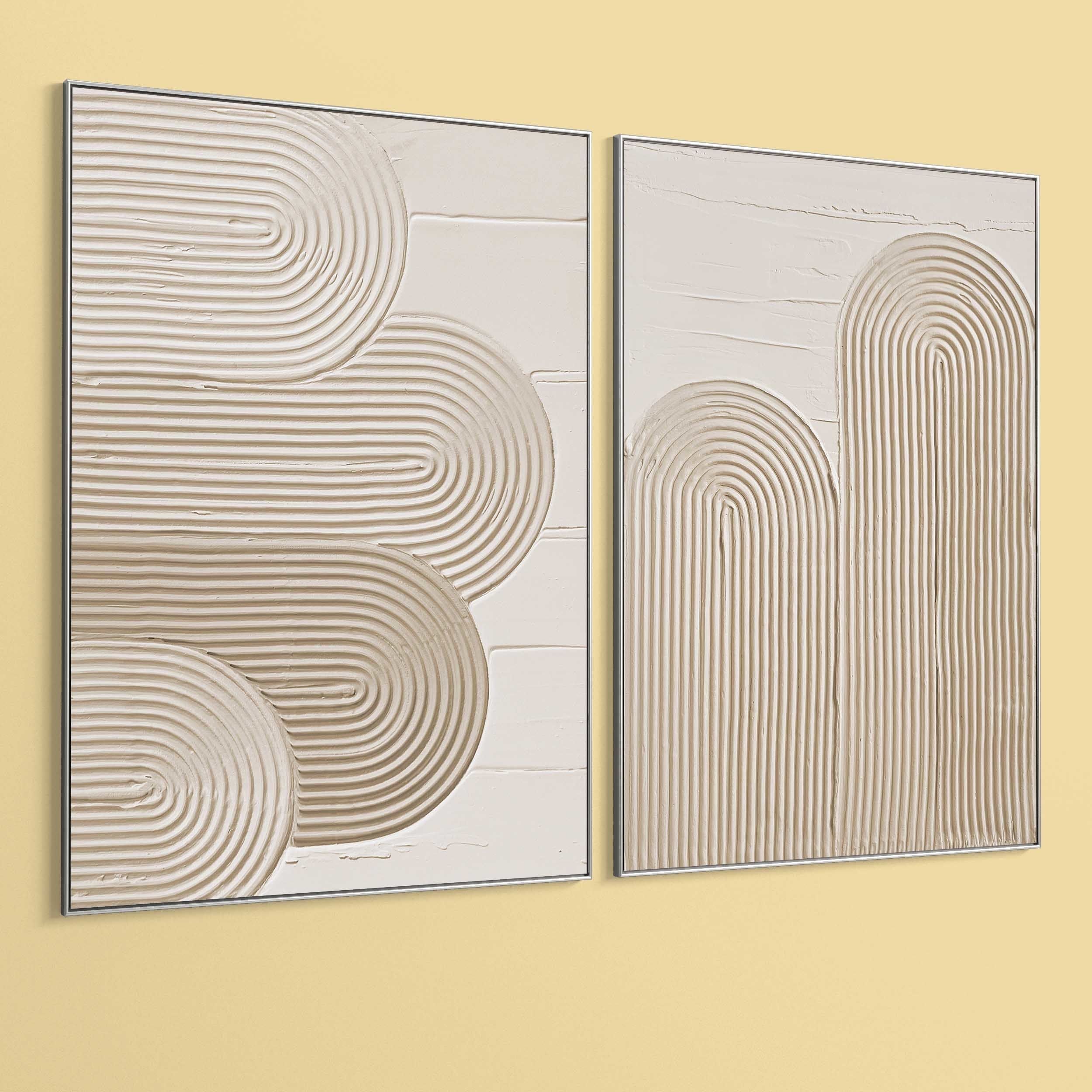 Plaster Two Photo Frame 473 Low-poly 3D model_8