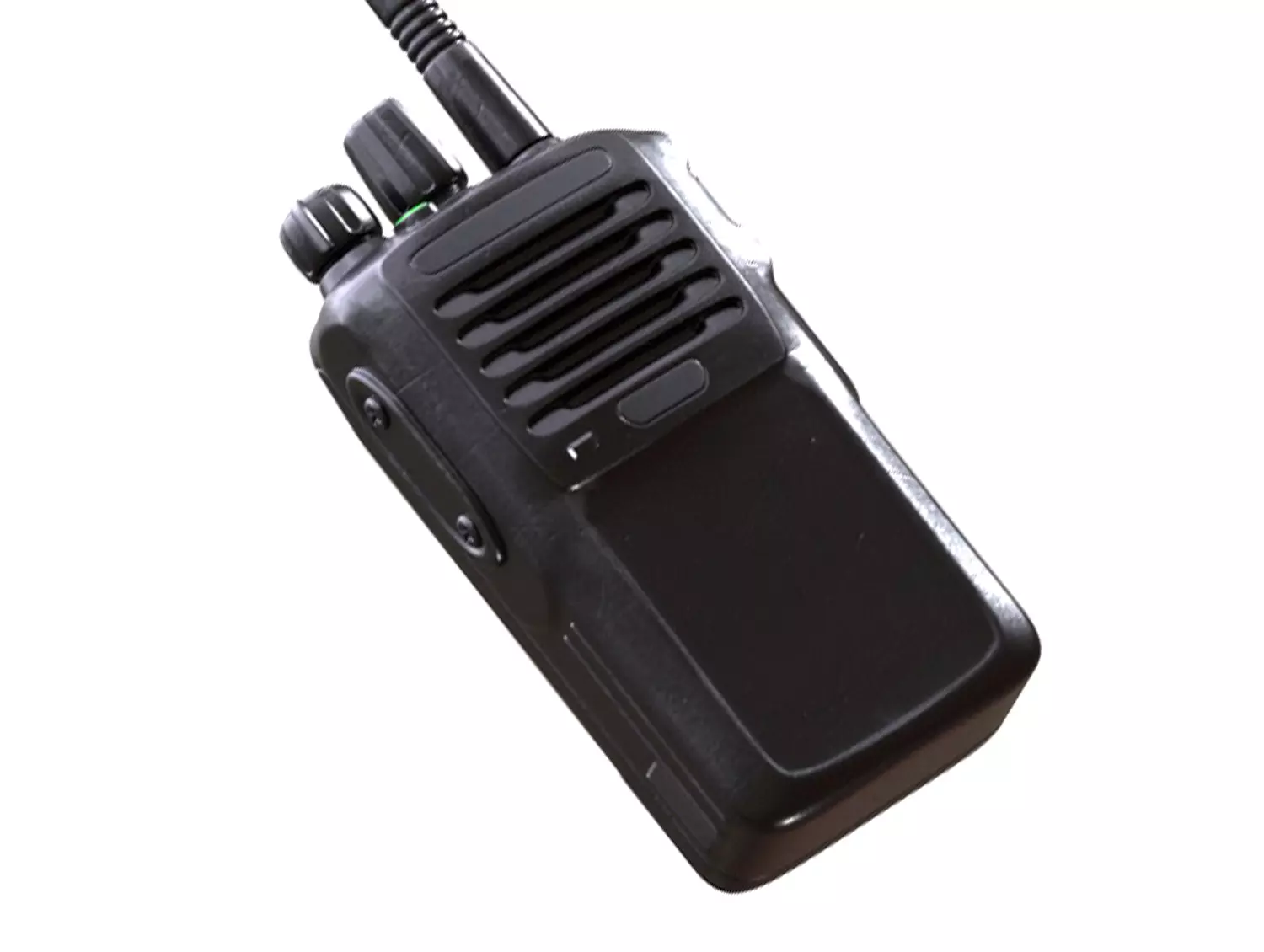 Walkie Talkie Low-poly 3D model_0