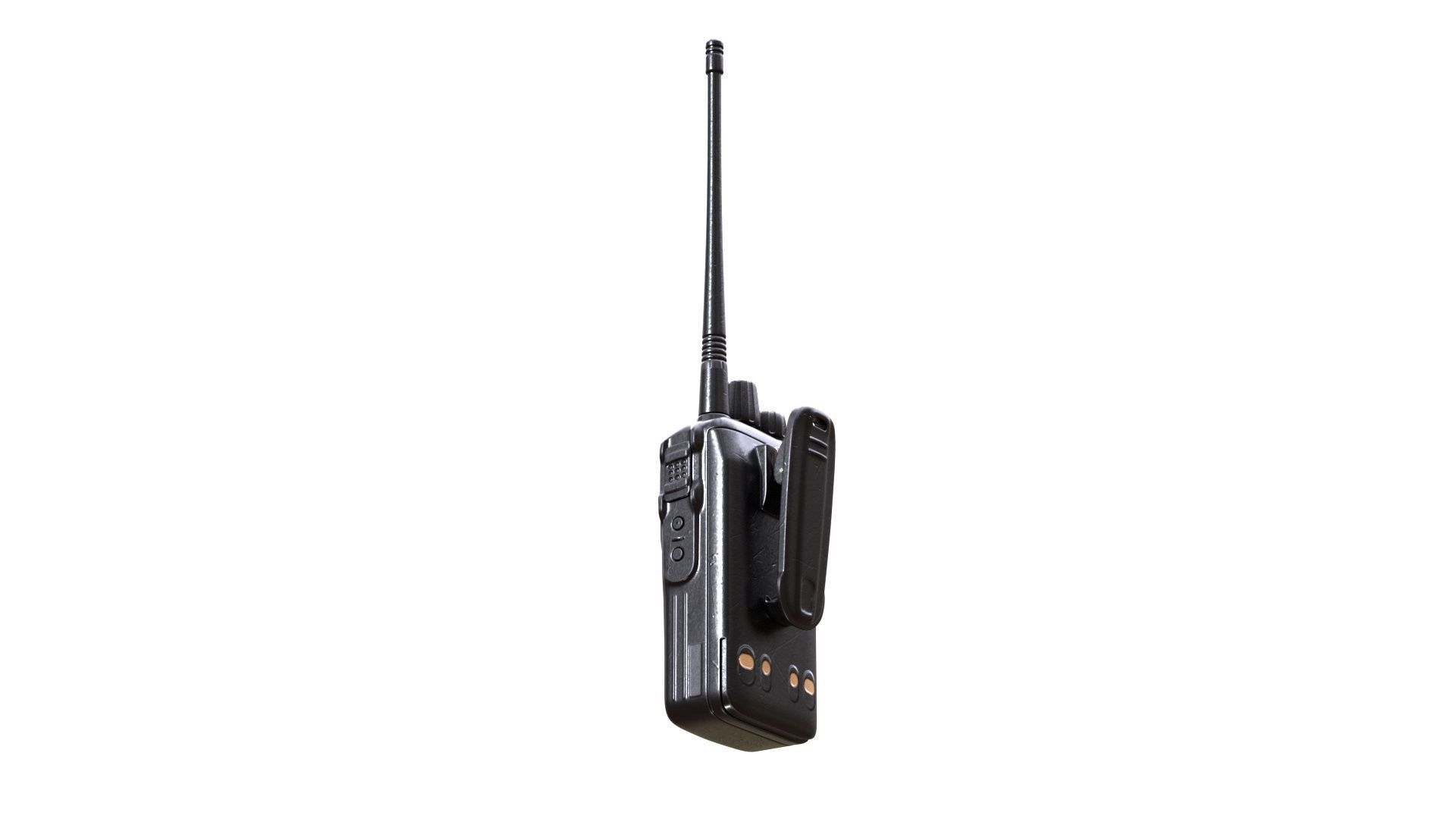 Walkie Talkie Low-poly 3D model_4