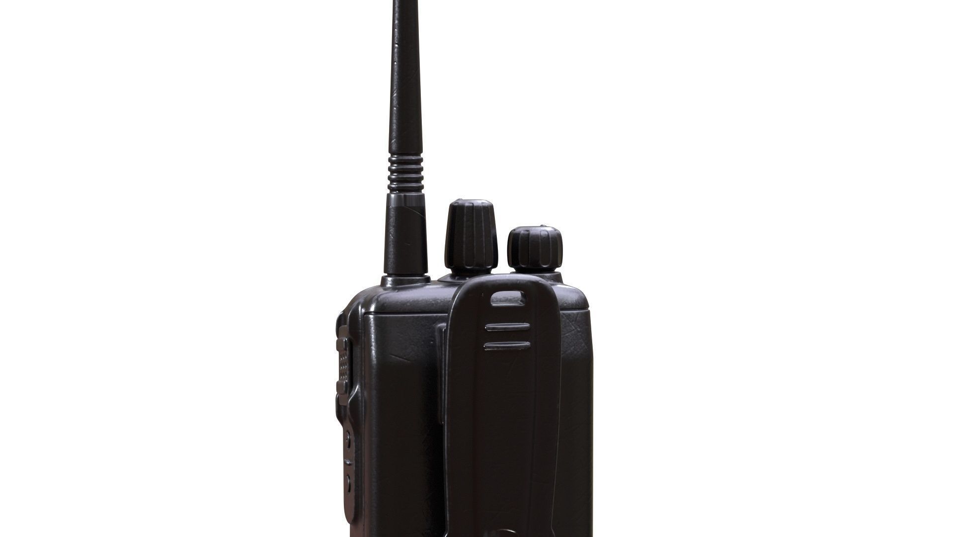 Walkie Talkie Low-poly 3D model_8