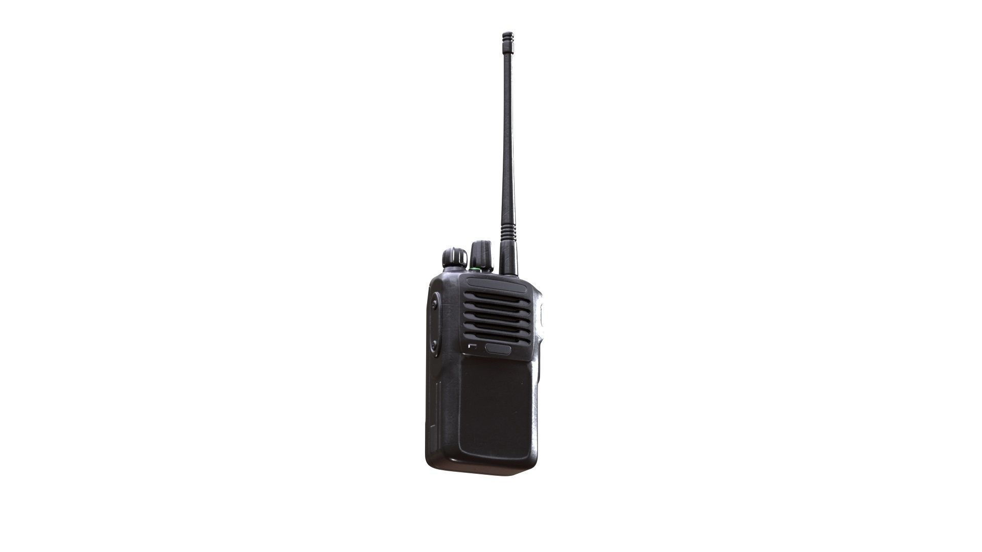Walkie Talkie Low-poly 3D model_2