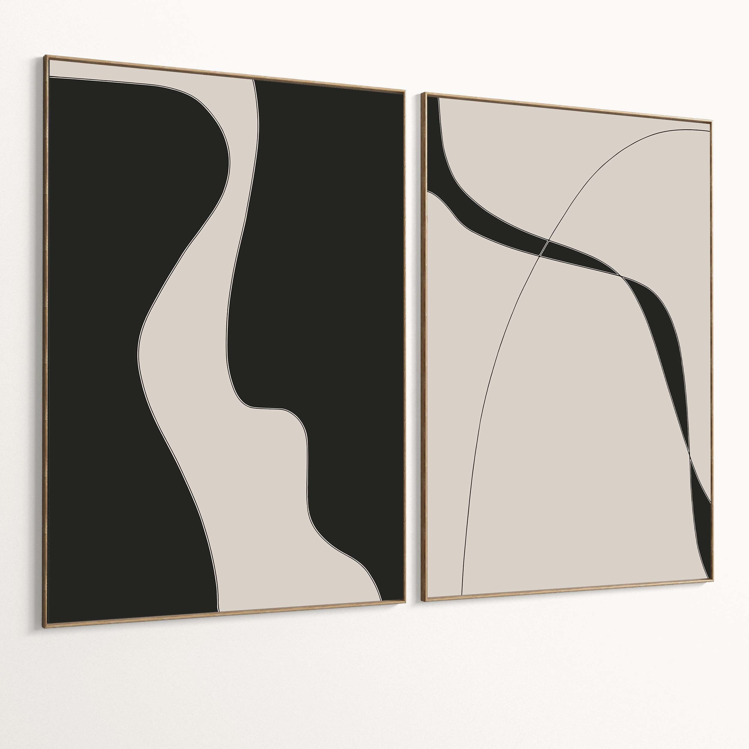 Plaster Two Photo Frame 476 Low-poly 3D model_1