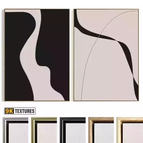 Plaster Two Photo Frame 476