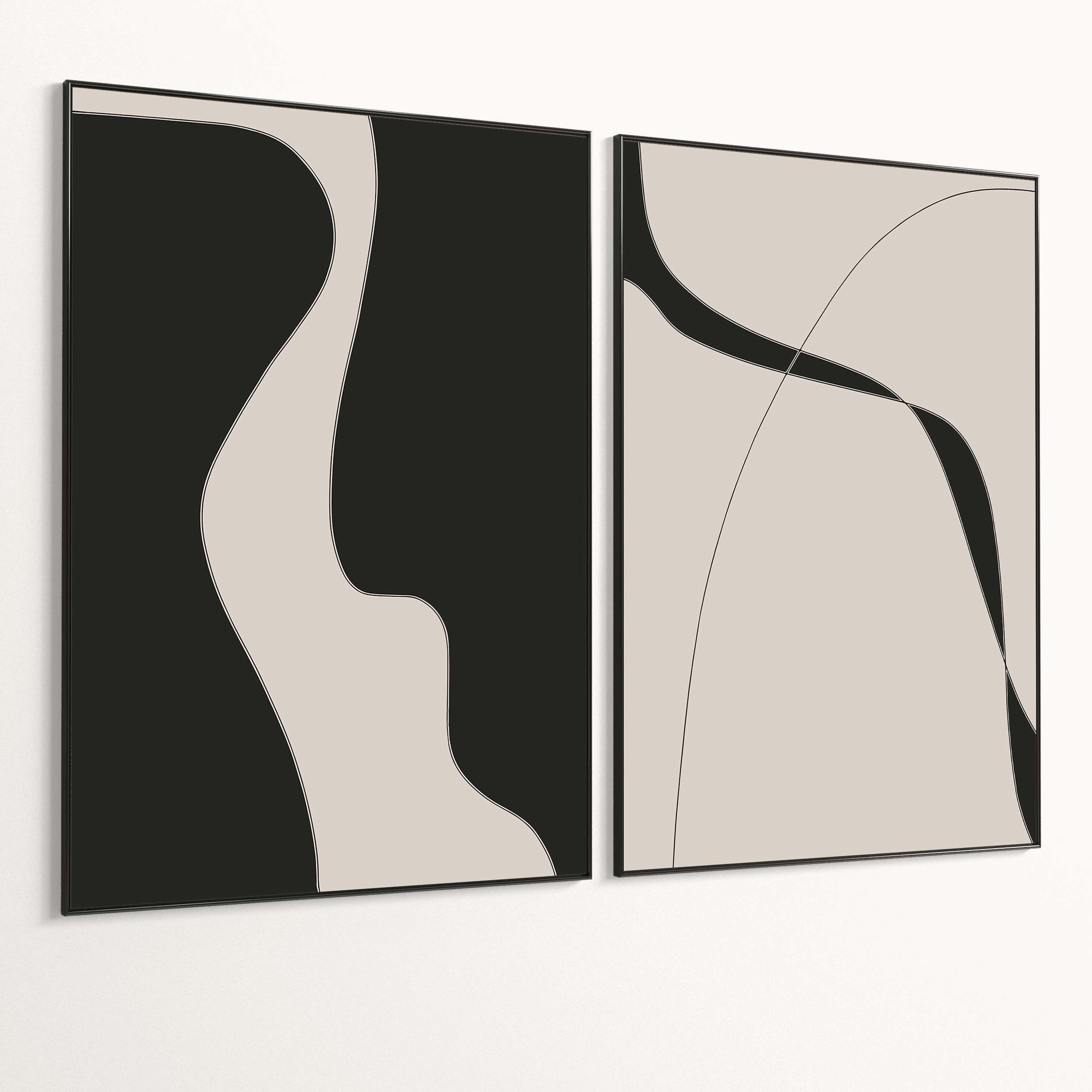 Plaster Two Photo Frame 476 Low-poly 3D model_5