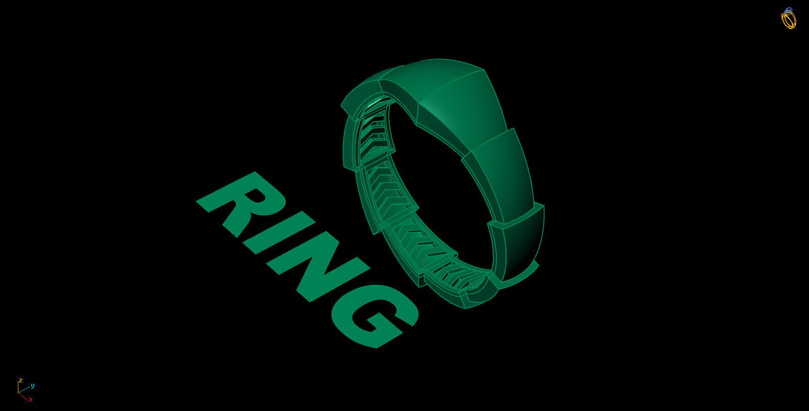 Snake set 3D print model_9