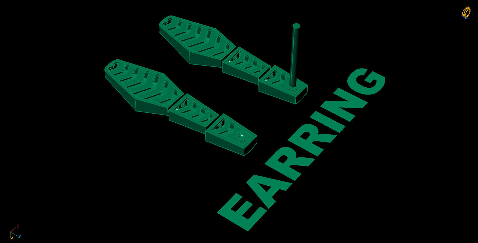 Snake set 3D print model_6